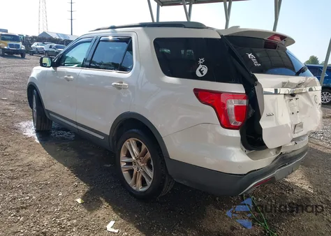 2017 Ford Explorer Xlt z USA, uszkodzony, nr VIN 1FM5K8D87HGB19967